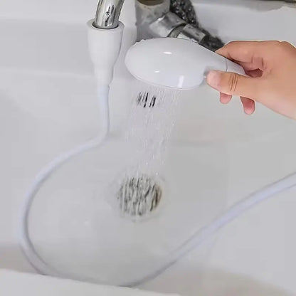 Pet Shower Head 1.3M Portable Sink Hose, Compatible with Various Faucets, Pet Cleaning and Grooming Tool, Paw Washer, Essential Pet Care Supplies